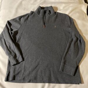 Ralph Lauren Men’s Gray Quarter-Zip Pullover